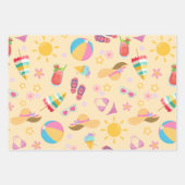 Sonniger Sommer Geschenkpapier Set (Vorderseite 3)