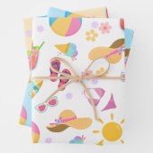 Sonniger Sommer Geschenkpapier Set (Beispiel)