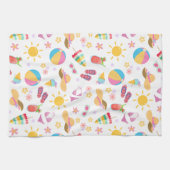 Sonniger Sommer Geschirrtuch (Horizontal)