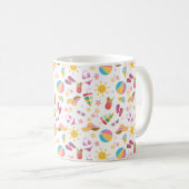 Sonniger Sommer Kaffeetasse (VorderseiteRechts)