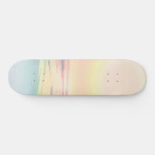 Sonniger Sommer mit tropischer Sonne Skateboard (Horizontal)
