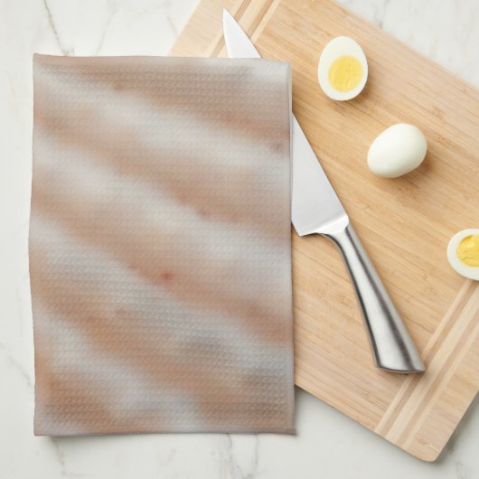 Sonniger Sommer Muscheln. Romantisch, exotisch tro Geschirrtuch (Viertel Falte)