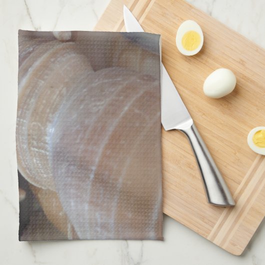 Sonniger Sommer Muscheln. Romantisch, exotisch tro Handtuch (Viertel Falte)