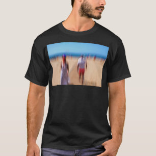 Sonniger Sommer Strand bunt Ocean Sun Summer Sea T-Shirt