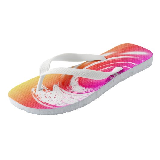 Sonniger Strand Badesandalen (Schrägansicht)