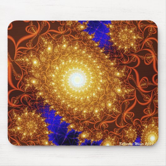 Sonniger Strudel Mousepad (Vorne)