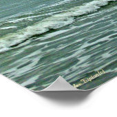 Sonniger Tag am Strand! Poster (Ecke)