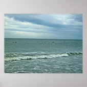 Sonniger Tag am Strand! Poster (Vorne)