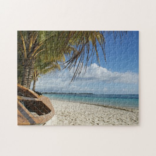 Sonniger Tag am Strand. Puzzle (Horizontal)