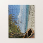 Sonniger Tag am Strand. Puzzle (Vertikal)