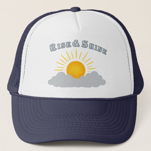 Sonniger Tag Cap Truckerkappe (Vorderseite)