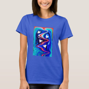 Sonniger Tag Feiertag Fluss trendy T-Shirt
