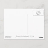 Sonniger Tag im Olivenhain Postkarte (Rückseite)