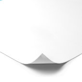 Sonniger Tag in der Nachbarschaft Poster (Ecke)