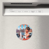 Sonniger Tag Magnet (In Situ (Geschirrspüler))