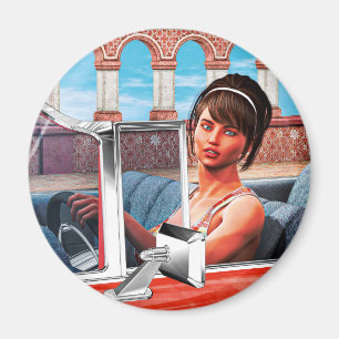 Sonniger Tag Magnet
