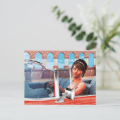 Sonniger Tag Postkarte (Stehend Vorderseite)