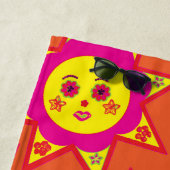Sonniger Tag Strandtuch (Beispiel)