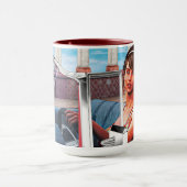 Sonniger Tag Tasse (Zentrum)