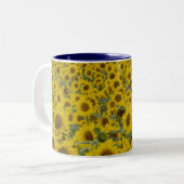 Sonniger TagesTasse Zweifarbige Tasse (Vorderseite Links)