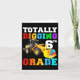 Sonniger Totgraben des 6. Grade Tractor Erster Tag Karte