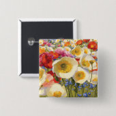 Sonniger Überfluss Button (Vorne & Hinten)