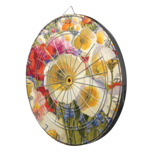 Sonniger Überfluss Dartscheibe (Vorderseite rechts)