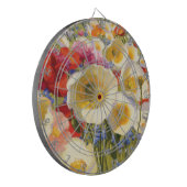 Sonniger Überfluss Dartscheibe (Vorderseite Links)