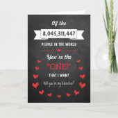 Sonniger und einzigartiger Valentinstag Feiertagskarte (Vorderseite)