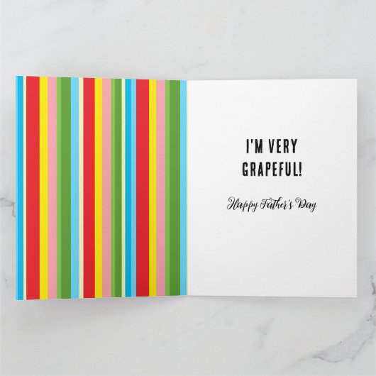 Sonniger Vater Karte (Innenseite)