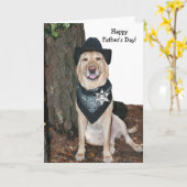 Sonniger Vater Karte (Gelbe Blume)