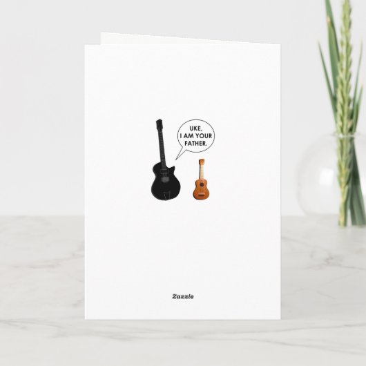 Sonniger Vater Karte (Rückseite)