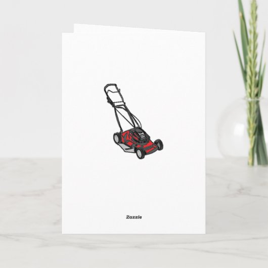 Sonniger Vater Karte (Rückseite)