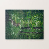 Sonniger Waldweg Puzzle (Horizontal)