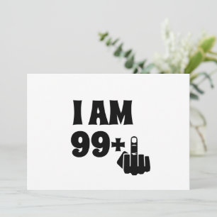 Sonniges 100. Geburtstagsgeschenk, 99 Plus eine Ta Einladung