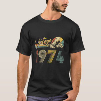 Sonniges 50. Geburtstagsgeschenk Vintag 1974 50 Ja T-Shirt