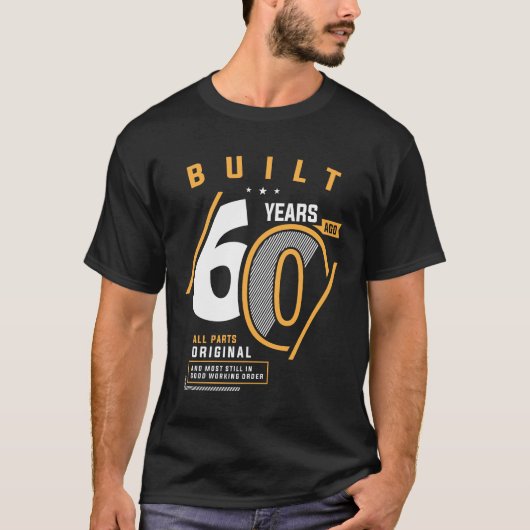 Sonniges 60. Geburtstag 60 Jahre alt T-Shirt (Vorderseite)
