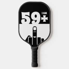 Sonniges 60. Geburtstagsgeschenk, 59 Plus ein Scha Pickleball Schläger