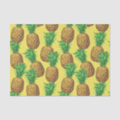 Sonniges Ananas-Hygienepapier Seidenpapier (Vorderseite)