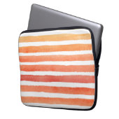 Sonniges Aquarellmuster Laptopschutzhülle (Vorderseite Links)
