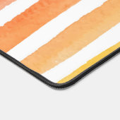 Sonniges Aquarellmuster Schreibtischunterlage (Ecke)