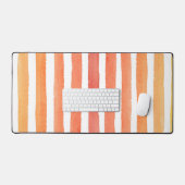 Sonniges Aquarellmuster Schreibtischunterlage (Tastatur & Maus)