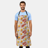 Sonniges Aufgehen & knusprig - Aquarelleier und Ba Schürze (Getragen)