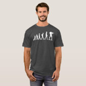 Sonniges Biathlon Winterski Skivergnügen Skivergnü T-Shirt (Vorne ganz)