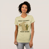 Sonniges Bunny, Best Bunny Tante Ever, Bunny Lover T-Shirt (Vorne ganz)