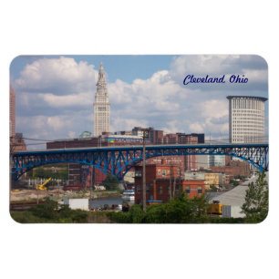 Sonniges Cleveland Ohio Magnet