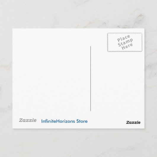 Sonniges Colorado Bergblick Postkarten (Rückseite)