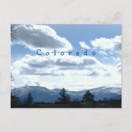 Sonniges Colorado Bergblick Postkarten