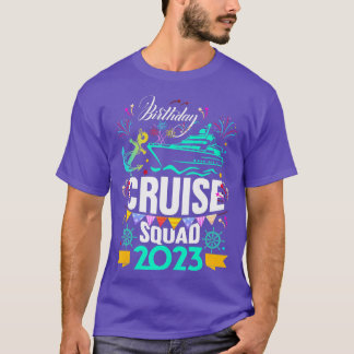 Sonniges Cruise Squad 2023 Vacation Party T-Shirt