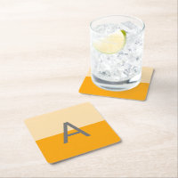 Sonniges daffodisches Gelbes Monogramm